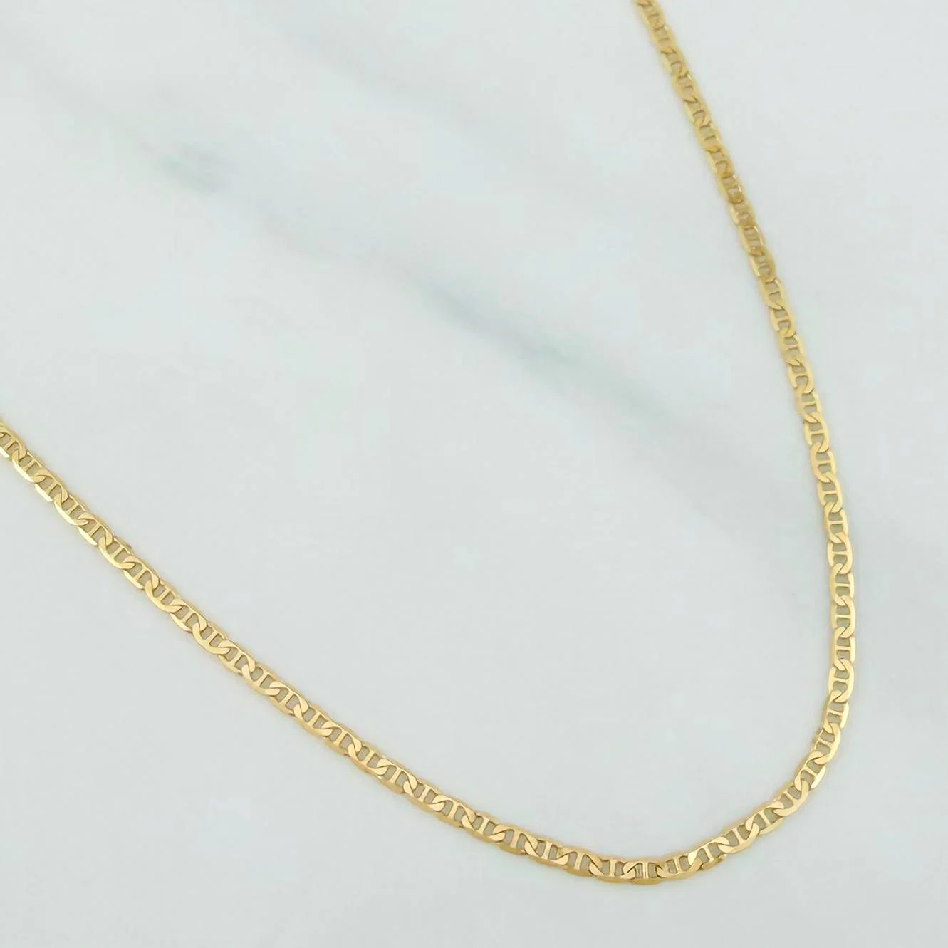 Cadena Escalera 1.75 g / 44.7 cm / 1.39 mm Oro Amarillo 18K