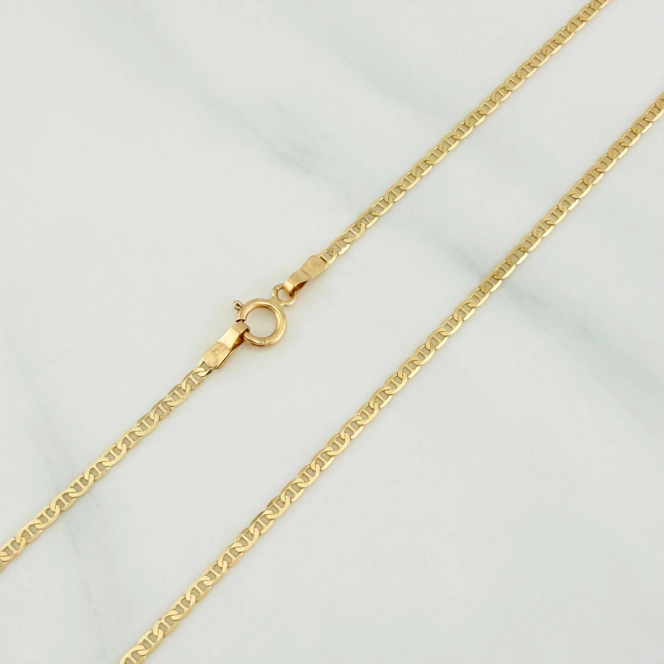 Cadena Escalera 1.75 g / 44.7 cm / 1.39 mm Oro Amarillo 18K - Image 3