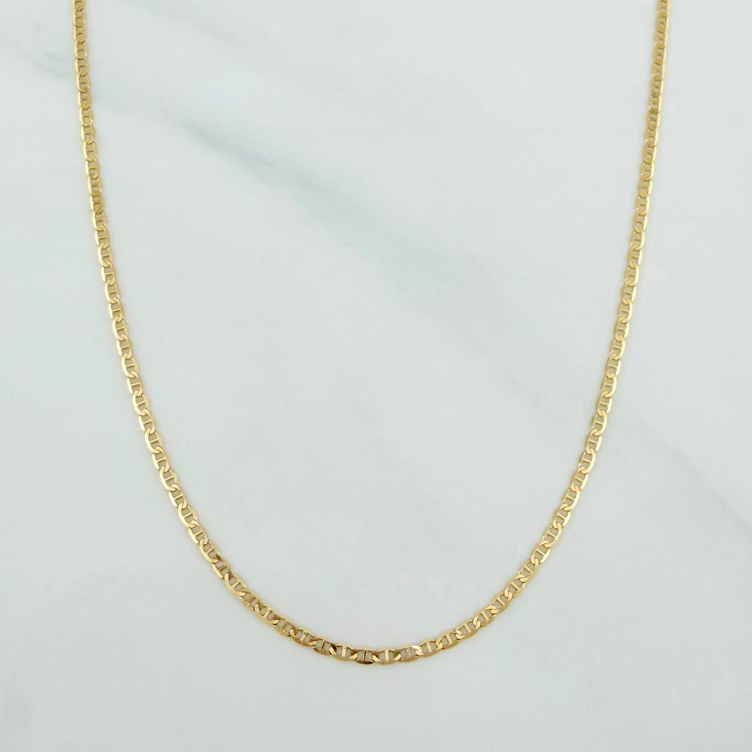 Cadena Escalera 1.75 g / 45.5 cm / 1.4 mm Oro Amarillo 18K