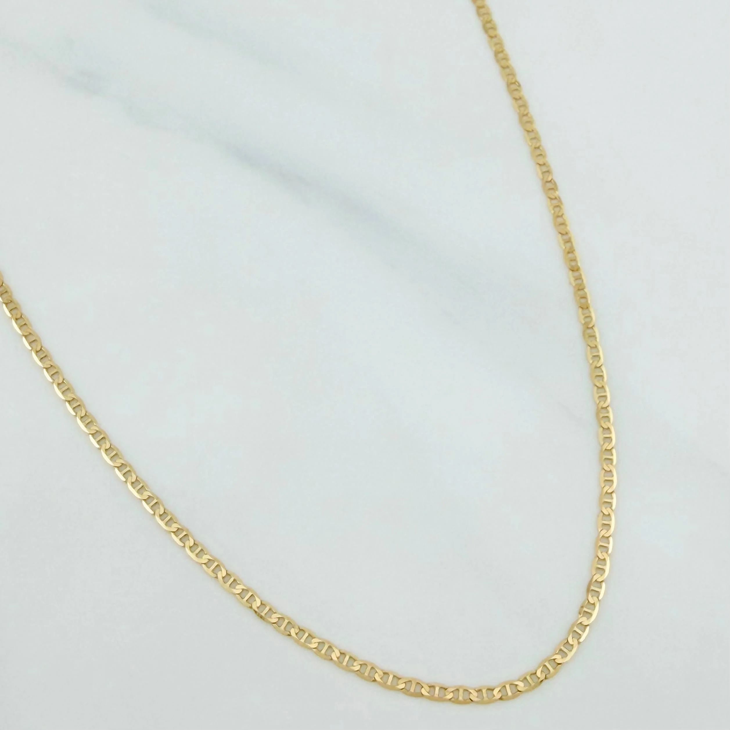 Cadena Escalera 1.75 g / 45.5 cm / 1.4 mm Oro Amarillo 18K - Image 3