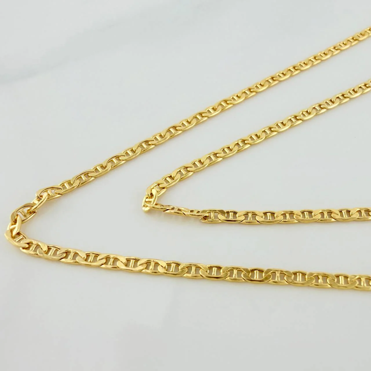 Cadena Escalera 2.25 g / 60.2 cm / 1.79 mm Oro Amarillo 18K - Image 4