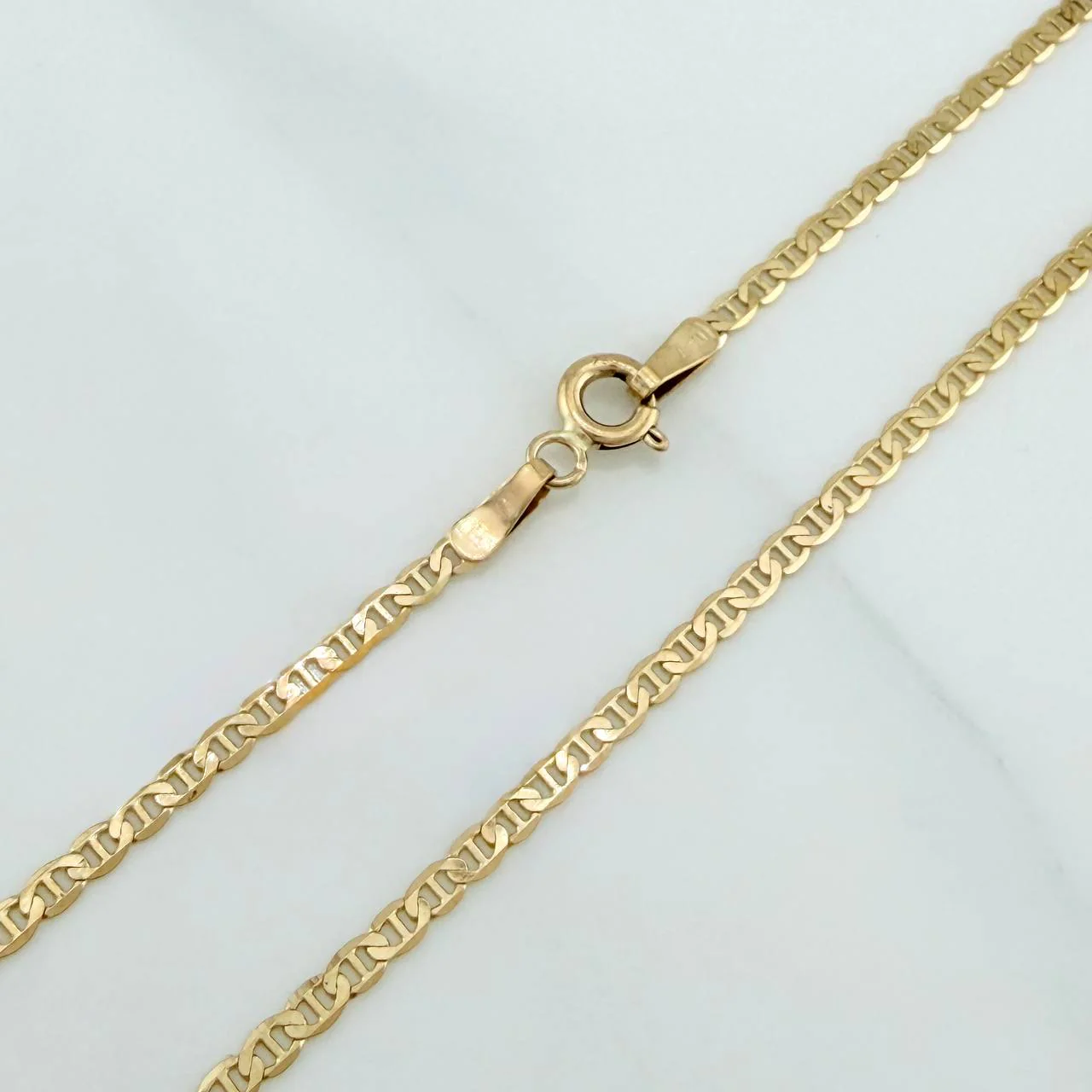 Cadena Escalera 2.3 g / 60 cm / 1 mm Oro Amarillo 18K - Image 2