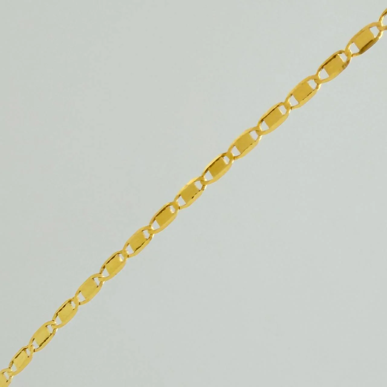 Cadena Escalera Plana 1.2gr / 45cm / 1mm Oro Amarillo +3 18K % - Image 4