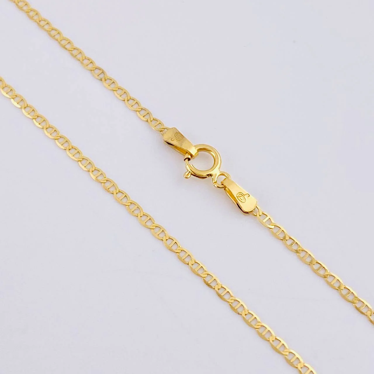Cadena Escalera Plana 1.7 g / 50 cm / 1.6 mm Oro Amarillo 18K - Image 3