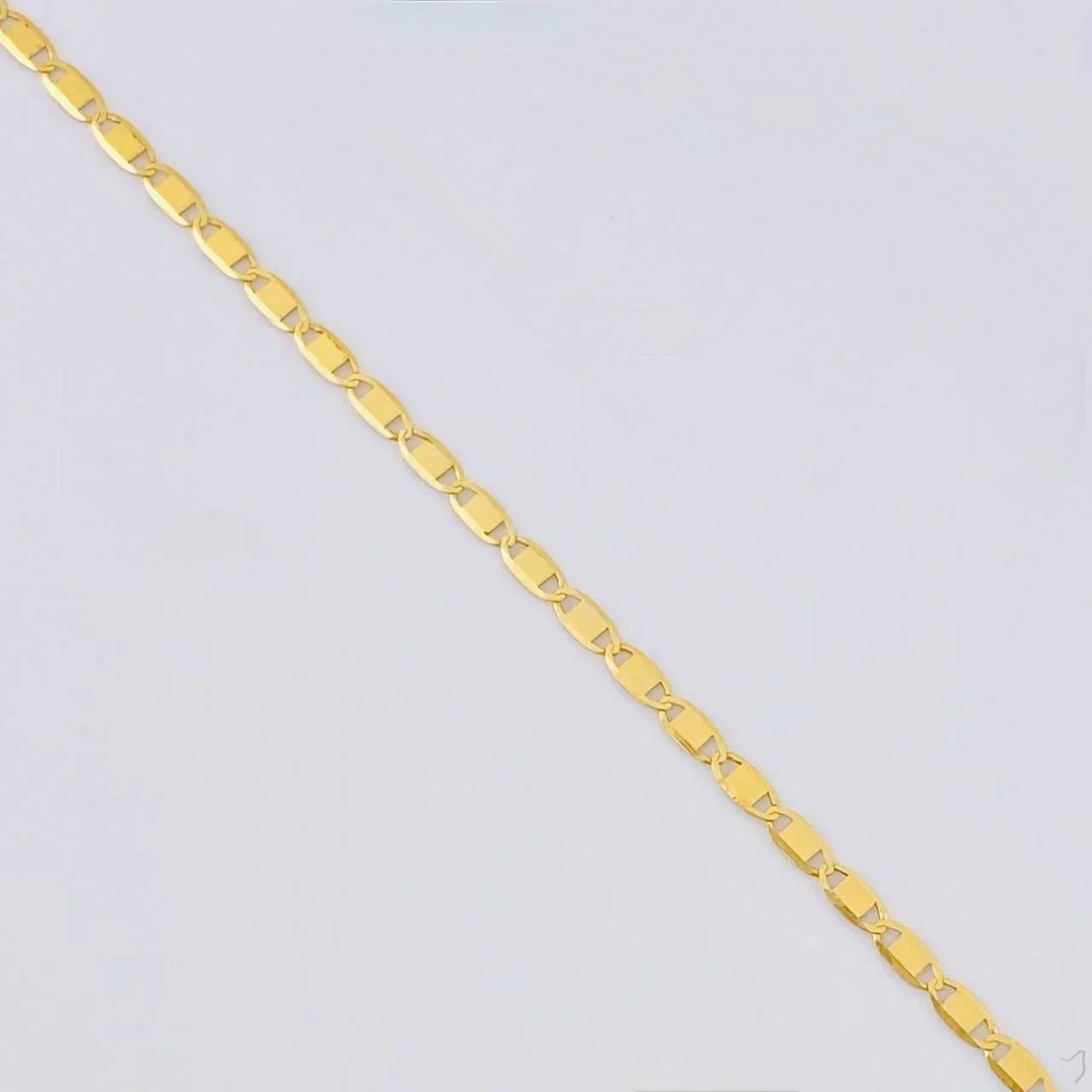 Cadena Escalera Plana 2.1 g / 50.5 cm / 1.55 mm Oro Amarillo 18K - Image 2