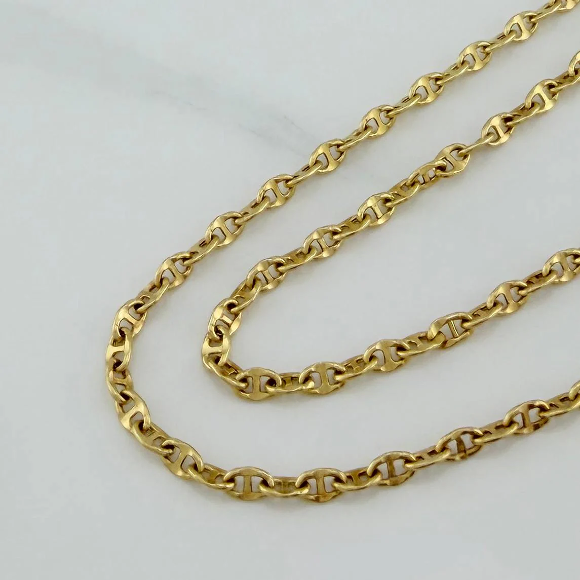 Cadena Escalera Volga 3.45 g / 50.2 cm / 2.4 mm Oro Amarillo 18K - Image 3