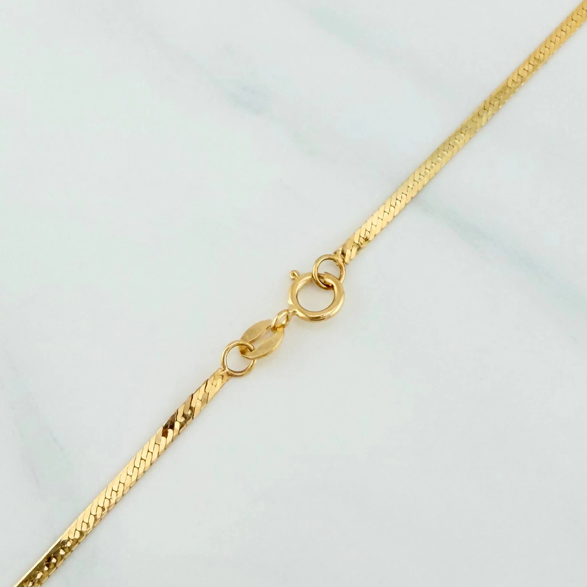 Cadena Espejo 2.1 g / 40.5 cm / 1.5 mm Oro Amarillo 18K - Image 3