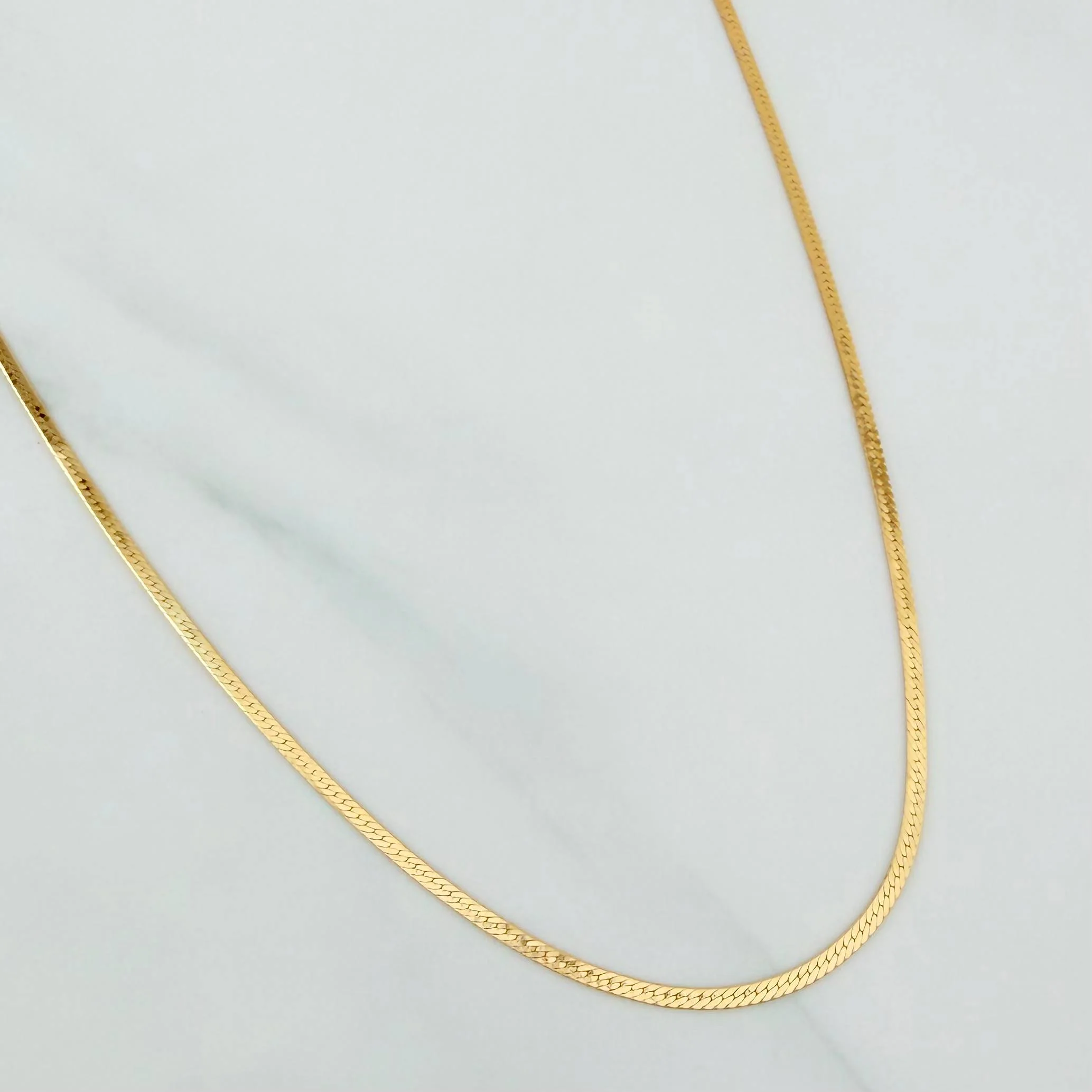 Cadena Espejo 2.45 g / 45 cm / 1.45 mm Oro Amarillo 18K