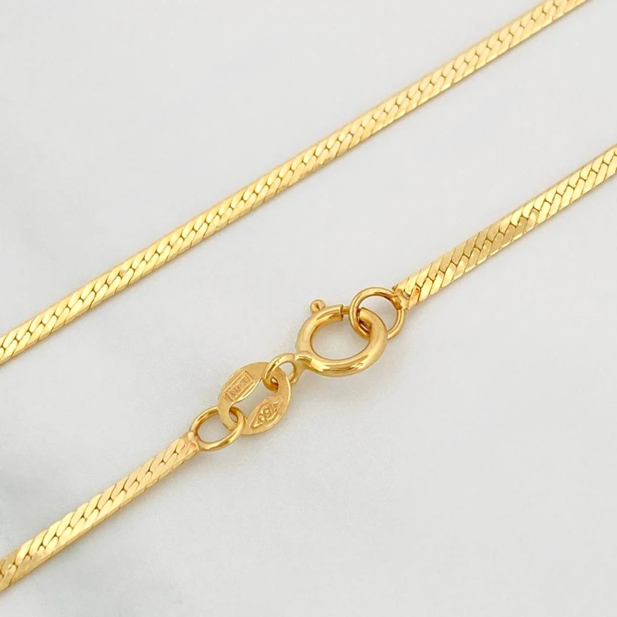 Cadena Espejo 2.5 g / 45 cm / 1.3 mm Oro Amarillo 18K - Image 3