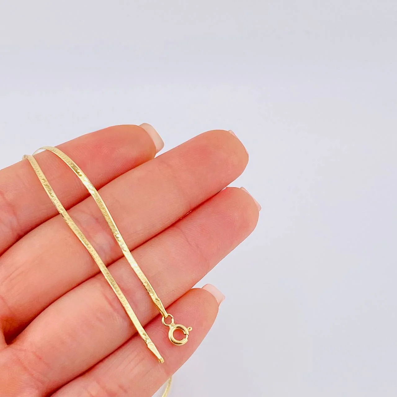 Cadena Espejo 2.45 g / 45 cm / 1.5 mm Oro Amarillo 18K - Image 2