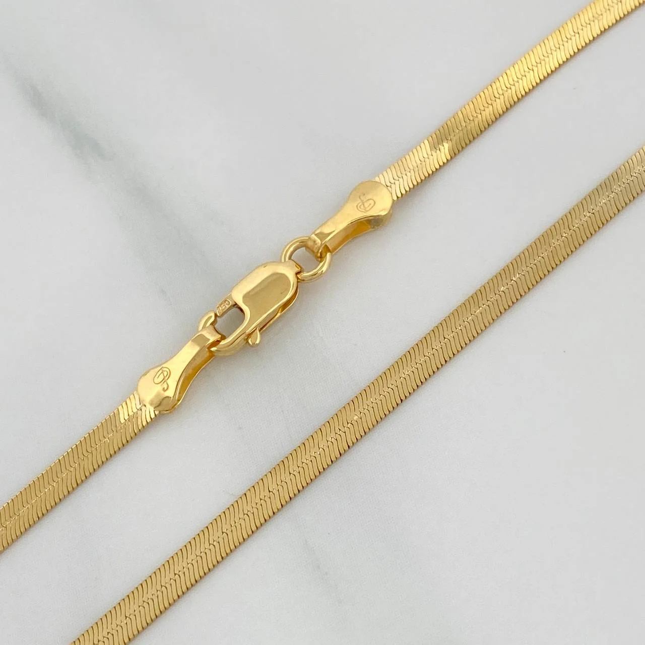 Cadena Espejo 4.6gr / 40cm / 2.05mm Oro Amarillo +3 18K % - Image 4