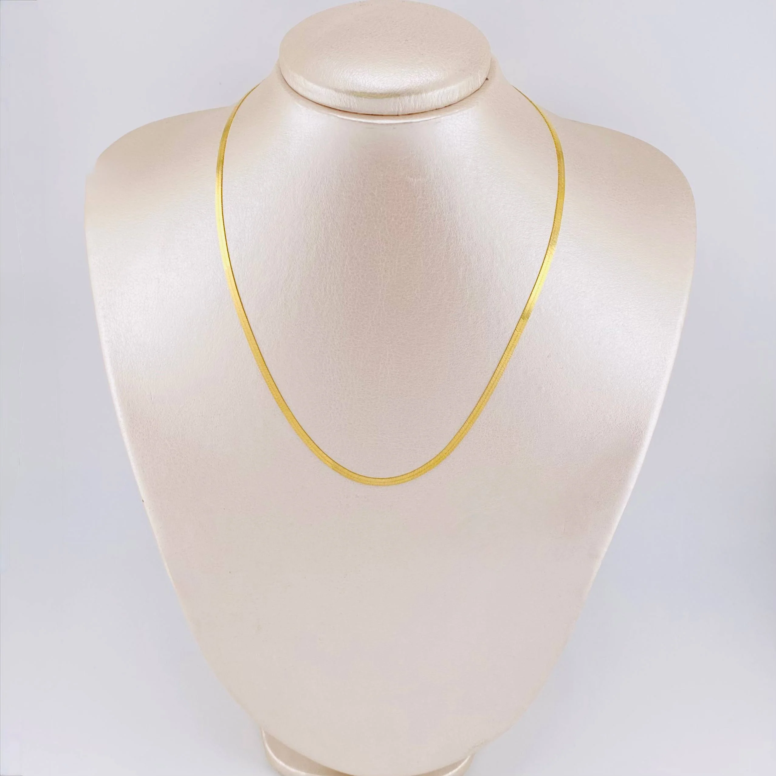 Cadena Espejo 4.5gr / 40cm / 2.4mm Oro Amarillo +3 18K * - Image 5