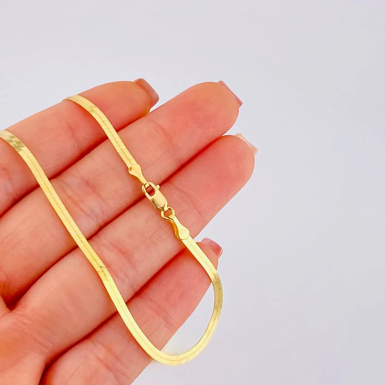 Cadena Espejo 5.6 g / 50.4 cm / 2.35 mm Oro Amarillo 18K - Image 4