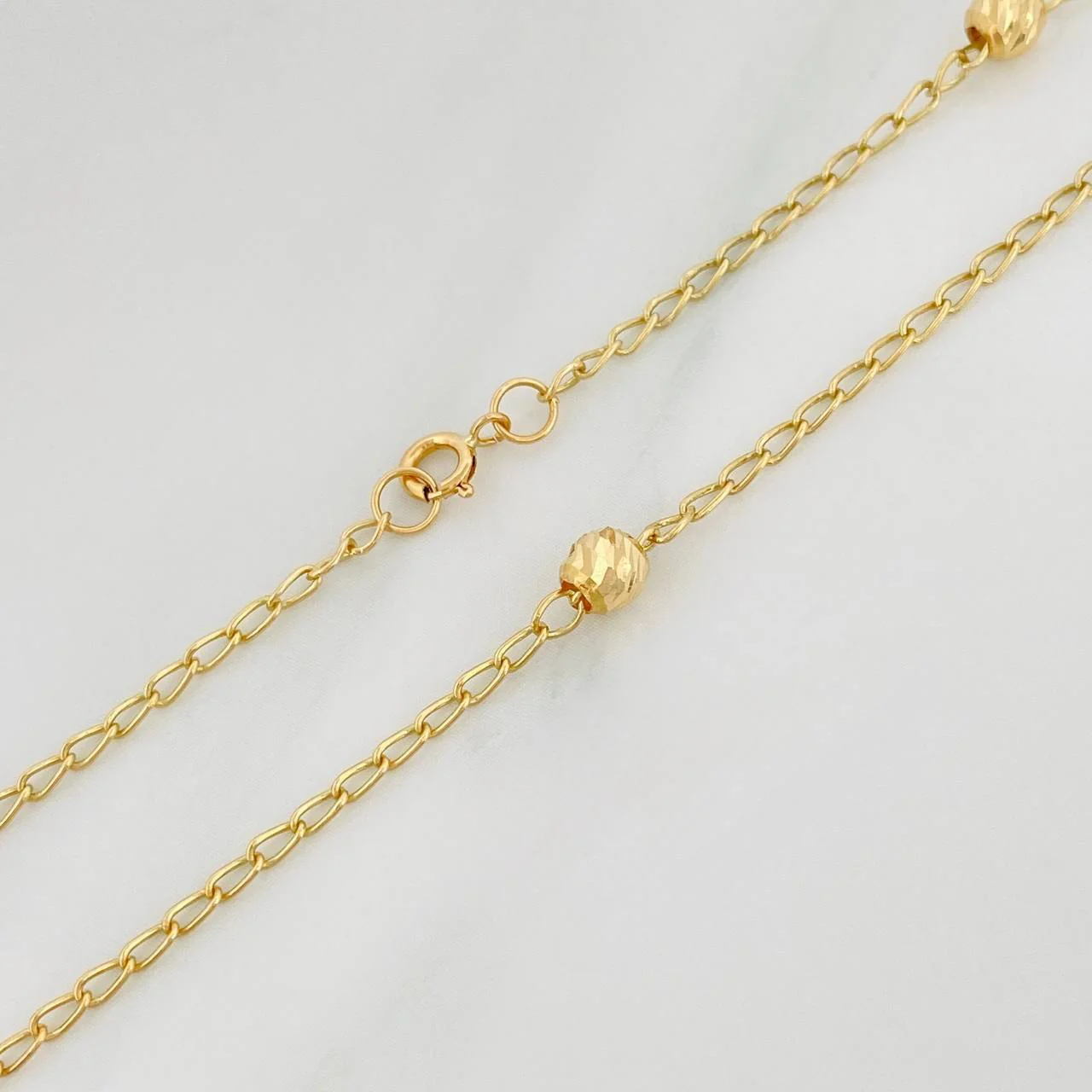 Cadena Espiga 3 g / 46 cm / 4 mm Oro Amarillo 18K - Image 3