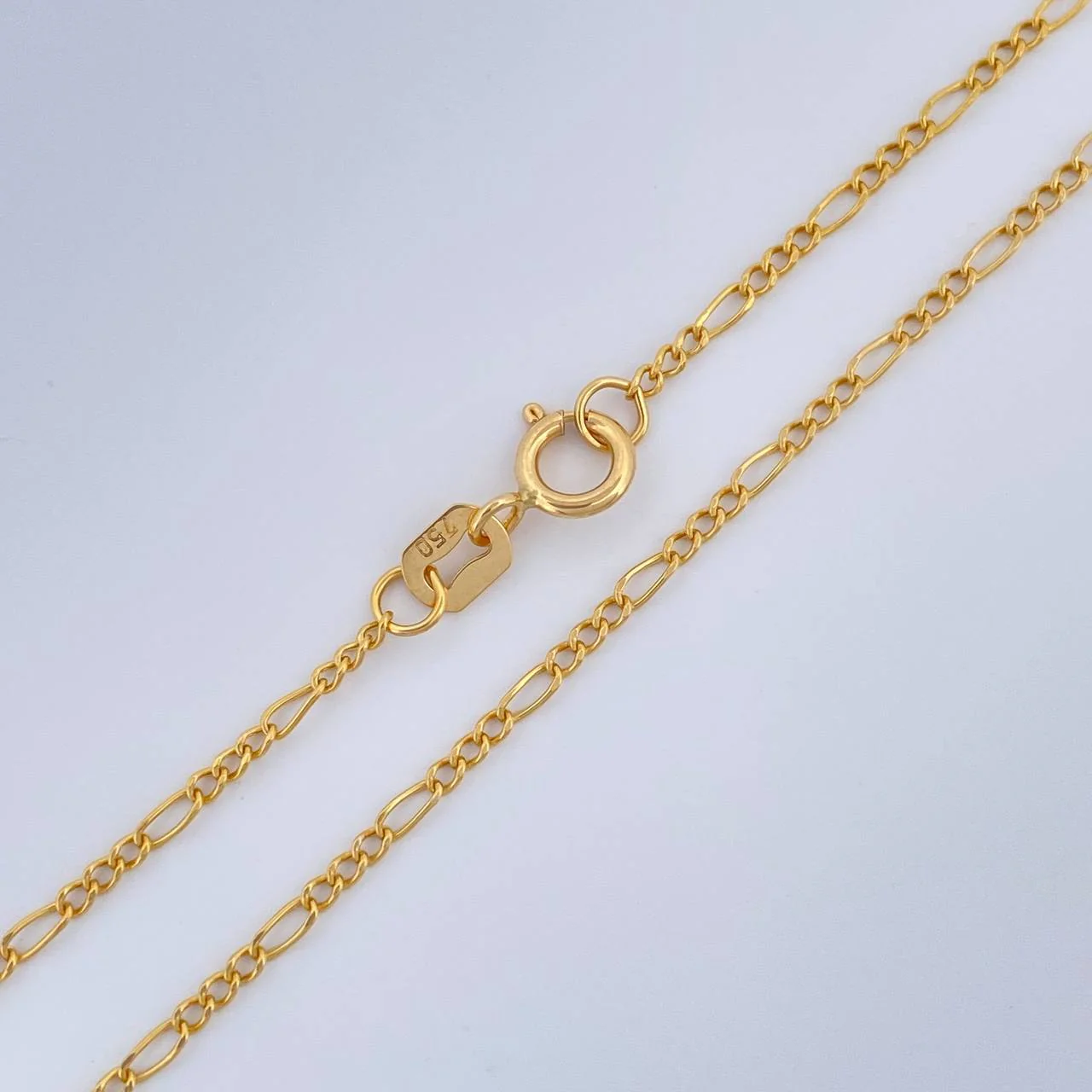 Cadena Figaro 1.05gr / 45cm / 1.35mm Oro Amarillo +1 18K $ - Image 2