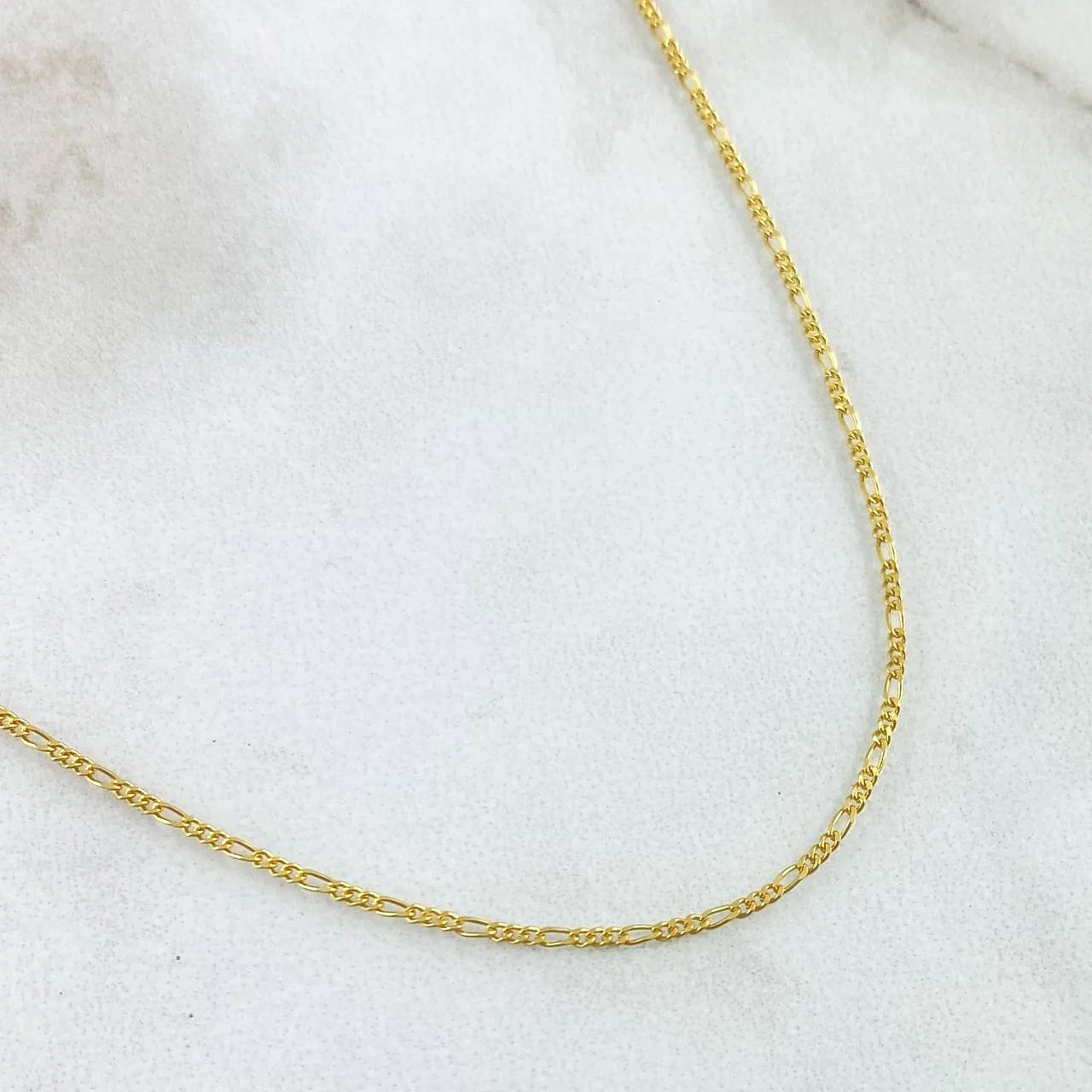 Cadena Figaro 1.15 g / 45.3 cm / 1 mm Oro Amarillo 18K