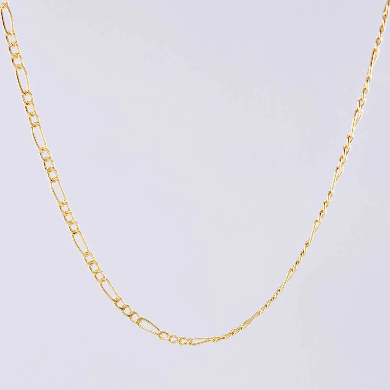 Cadena Figaro 1.55 g / 50.3 cm / 1.9 mm Oro Amarillo 18K - Image 2