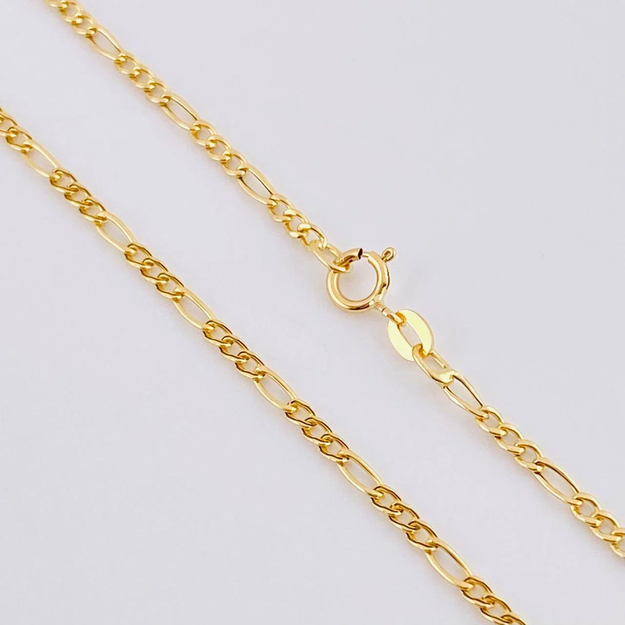 Cadena Figaro 1.6 g / 49.5 cm / 1.9 mm Oro Amarillo 18K - Image 3