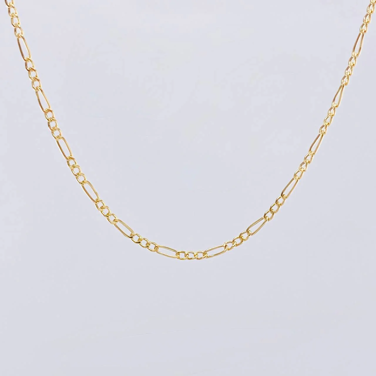 Cadena Figaro 1.6 g / 49.8 cm / 1.9 mm Oro Amarillo 18K - Image 2