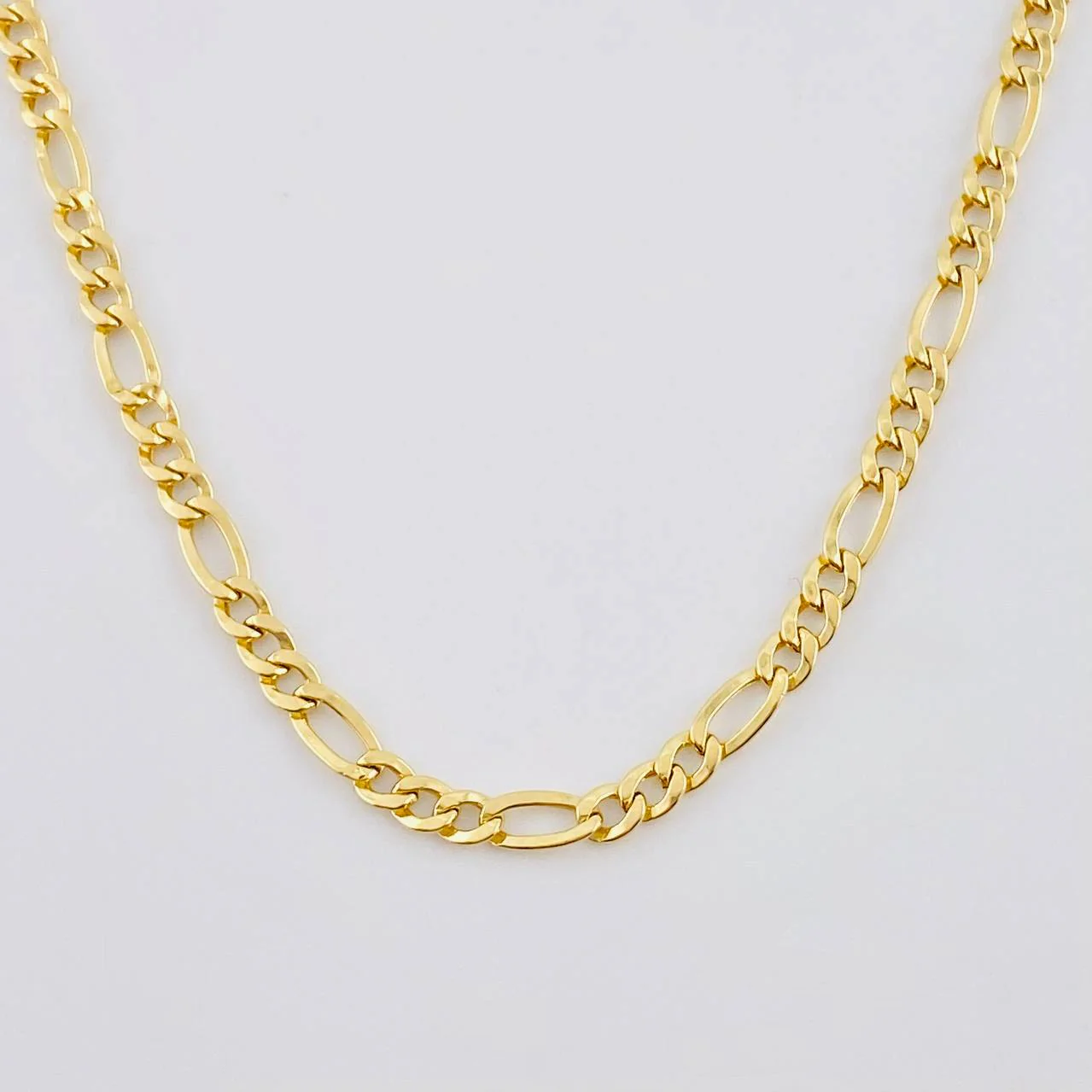 Cadena Figaro 2.15 g / 46.2 cm / 2.6 mm Oro Amarillo 18K