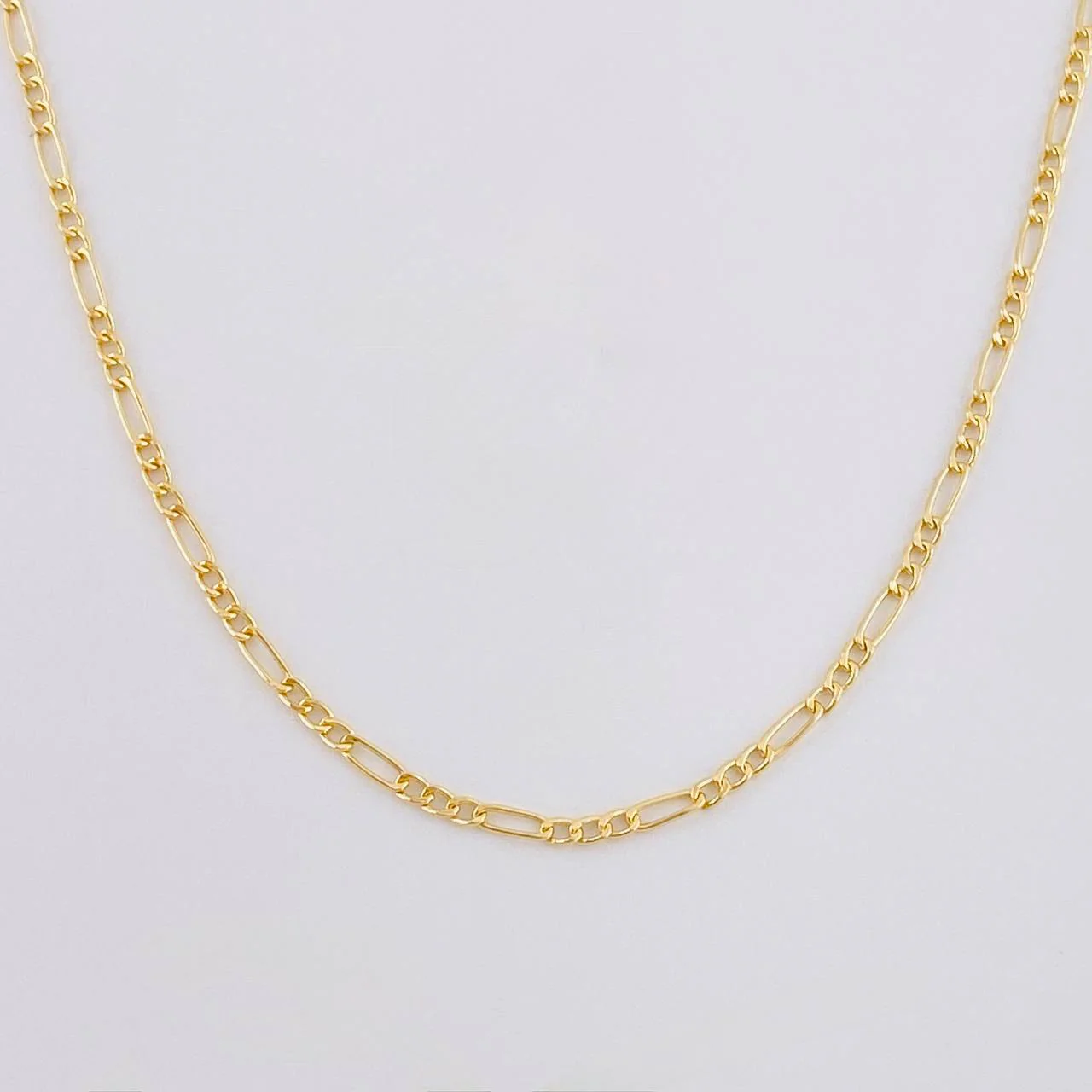 Cadena Figaro 2.5 g / 59.6 cm / 1.9 mm Oro Amarillo 18K