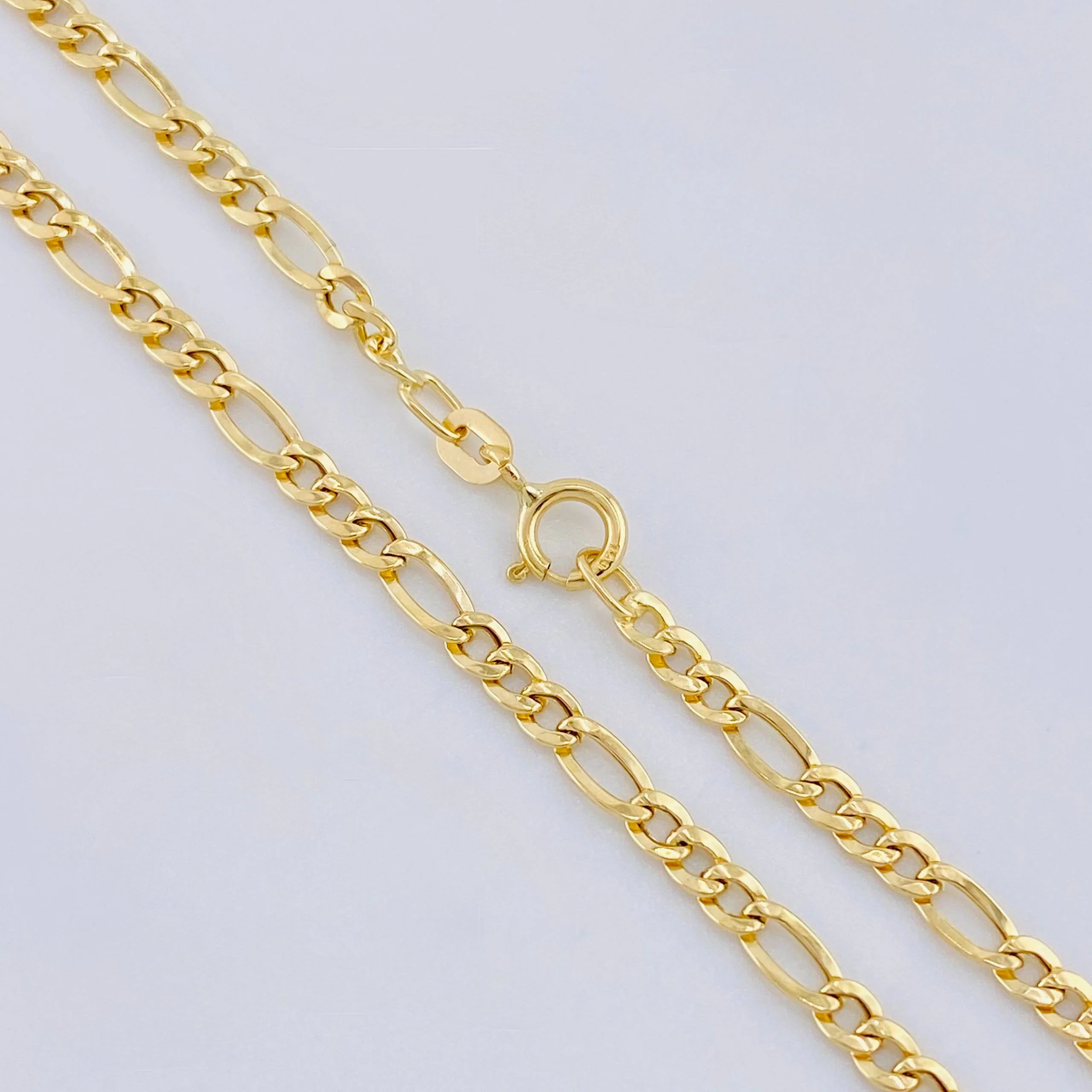 Cadena Figaro 2.8 g / 62 cm / 2.8 mm Oro Amarillo 18K - Image 3