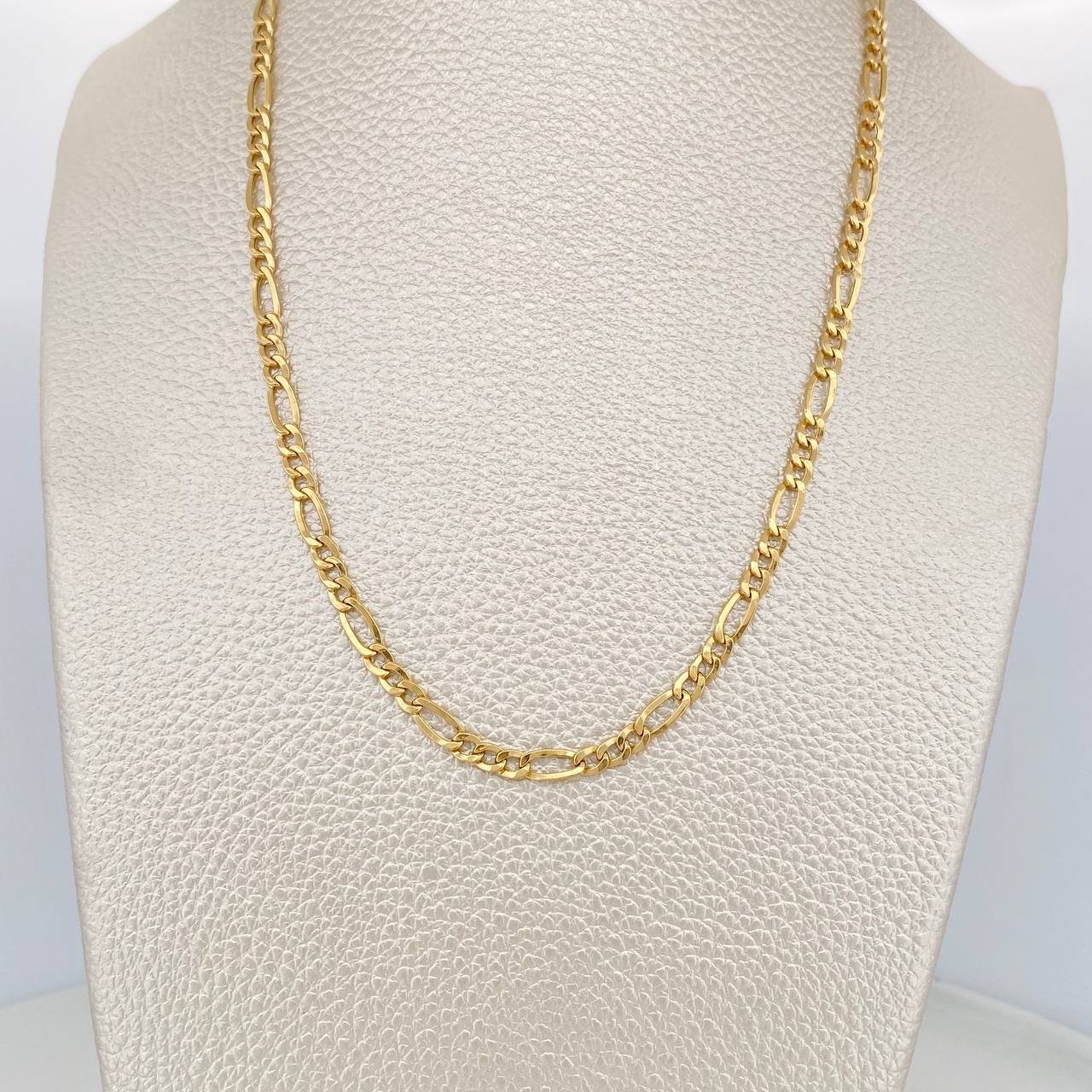 Cadena Figaro 5gr / 71.1cm / 3.34mm Oro Amarillo +1 18K $ - Image 6