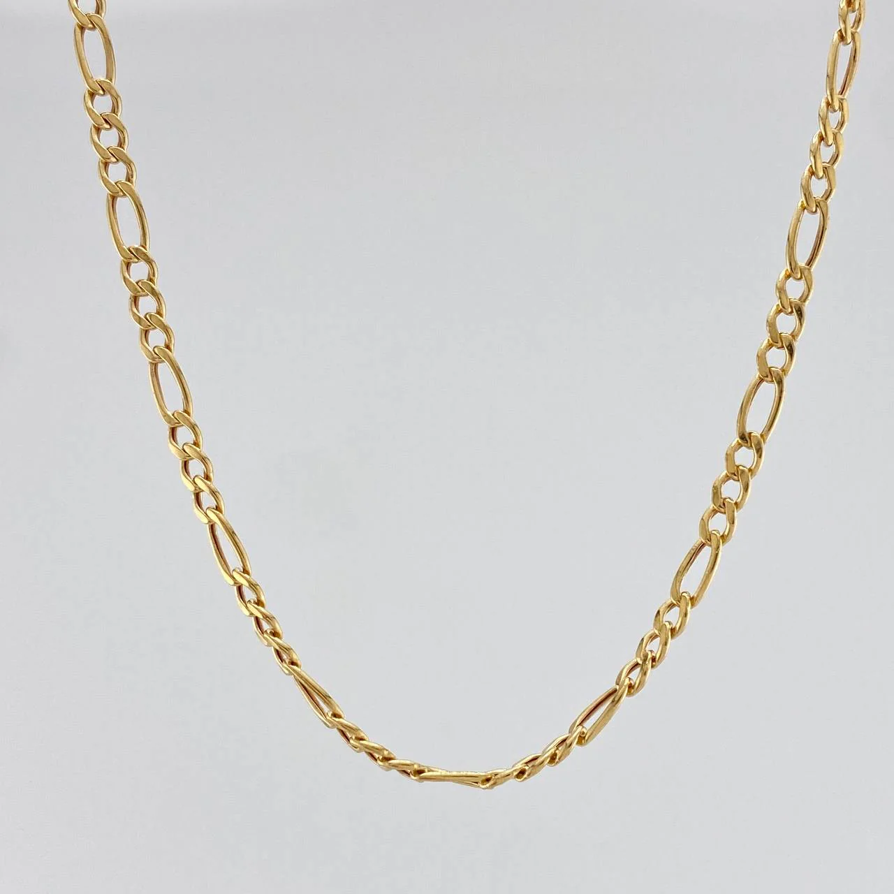 Cadena Figaro 6.9 g / 62 cm / 2 mm Oro Amarillo 18K - Image 2