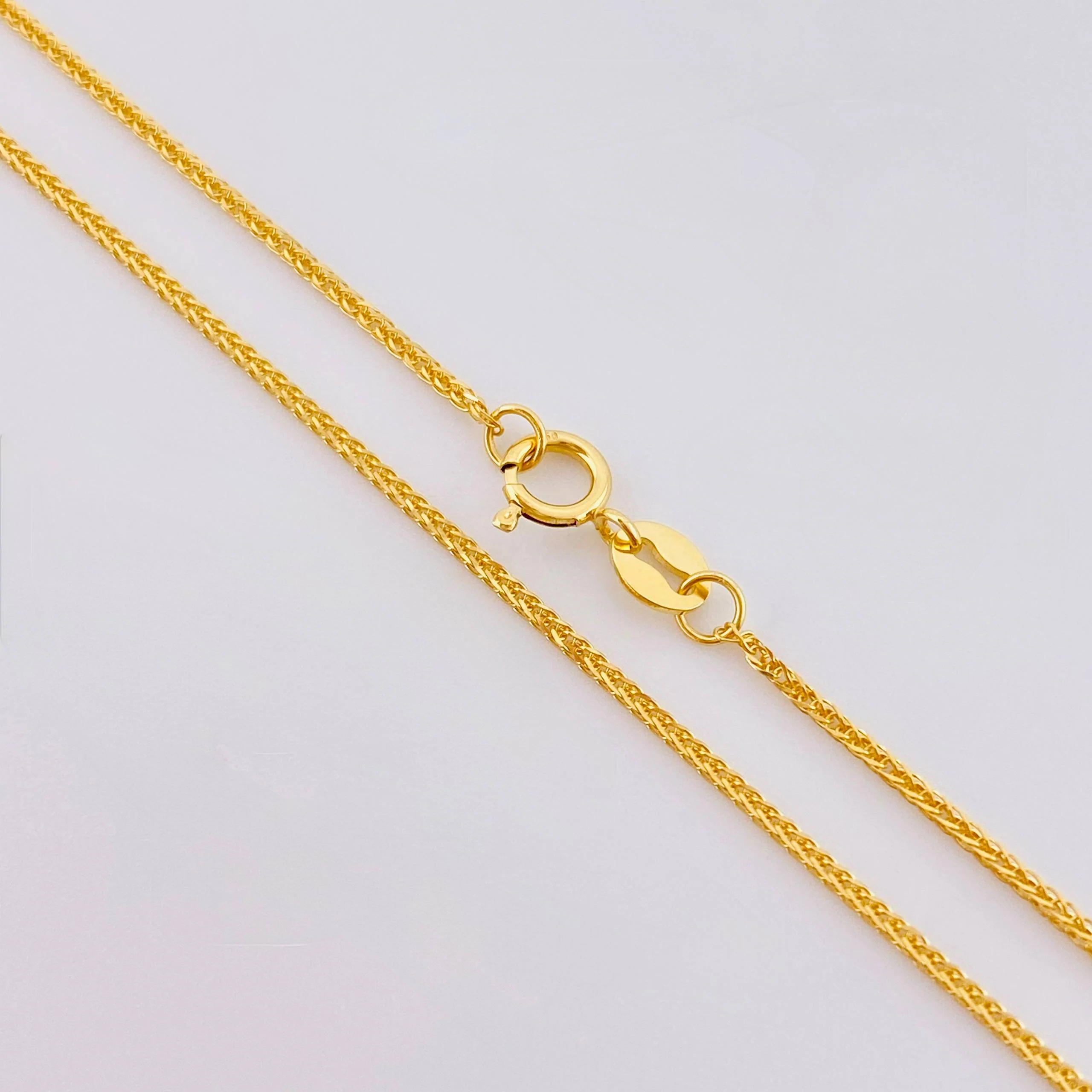 Cadena Franco 1.65gr / 45cm / 0.7mm Oro Amarillo 18K - Image 4