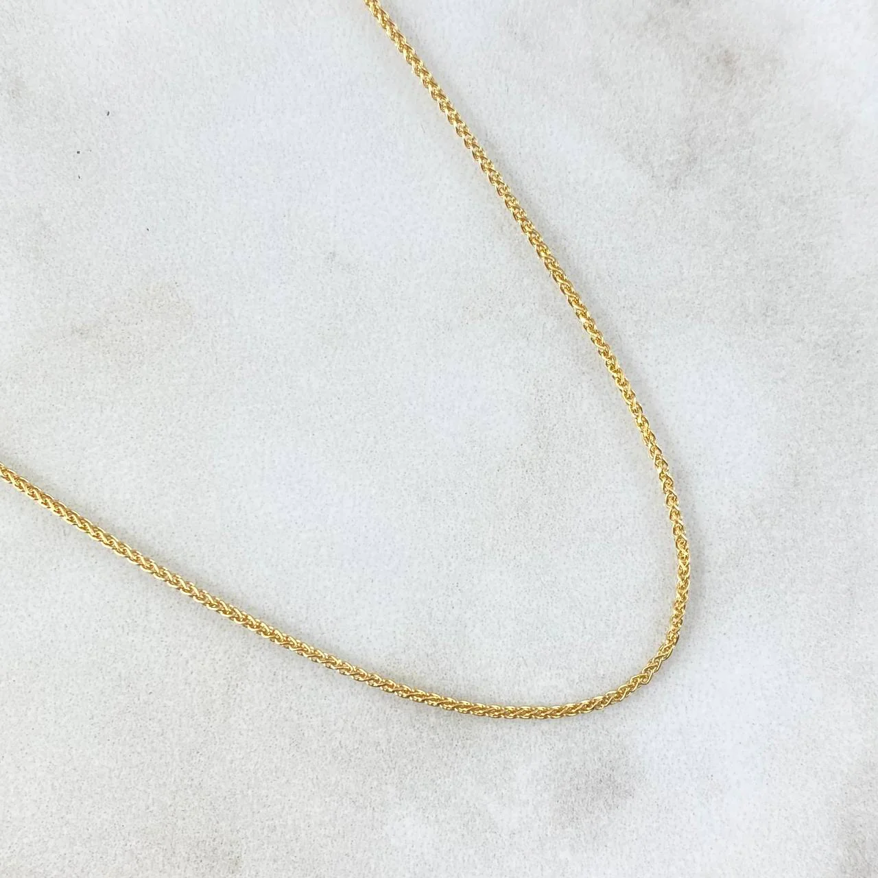 Cadena Franco 1.65gr / 45cm / 1.2mm Oro Amarillo +3 18K