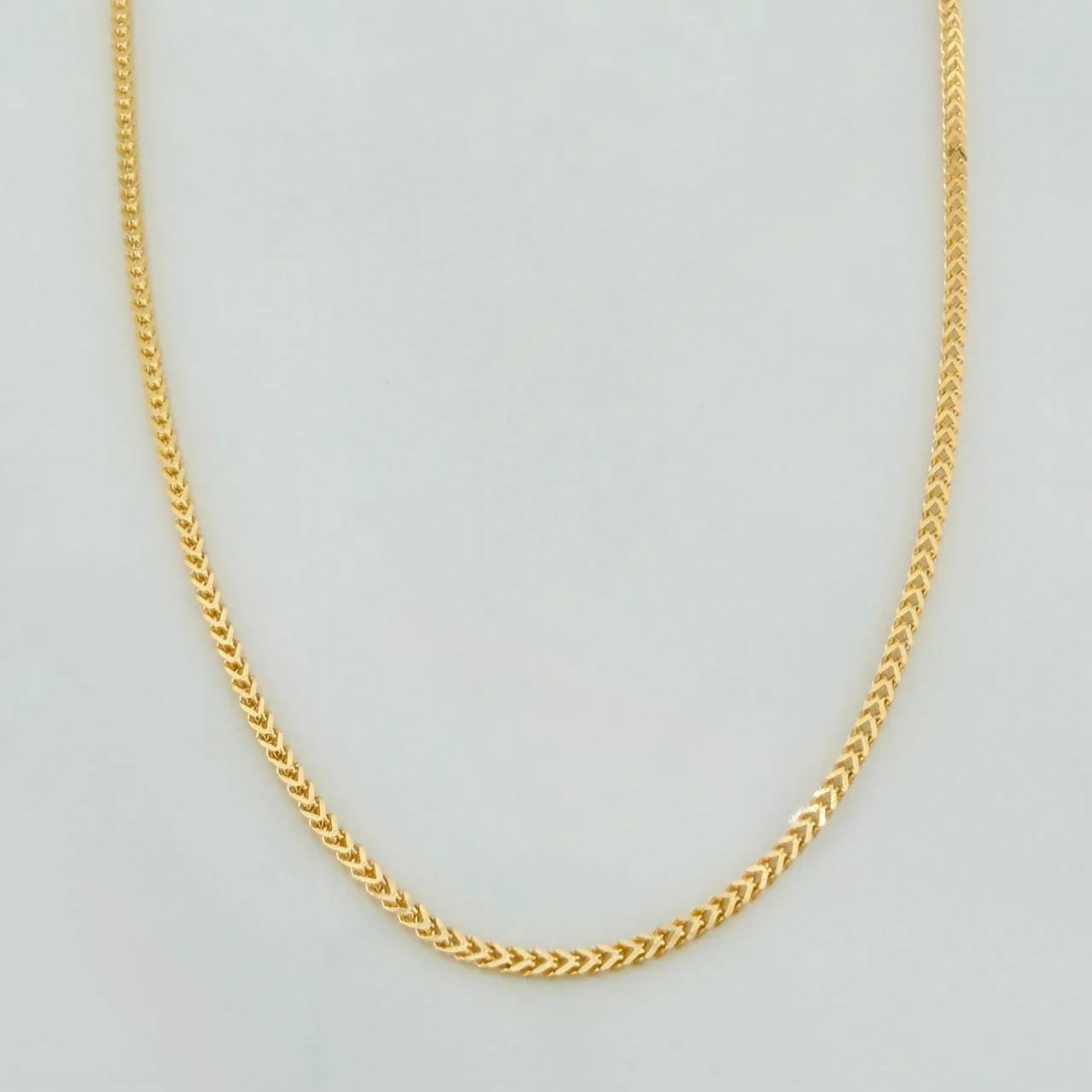 Cadena Franco 1.85gr / 45.5cm / 0.64mm Oro Amarillo +3 18K % - Image 4