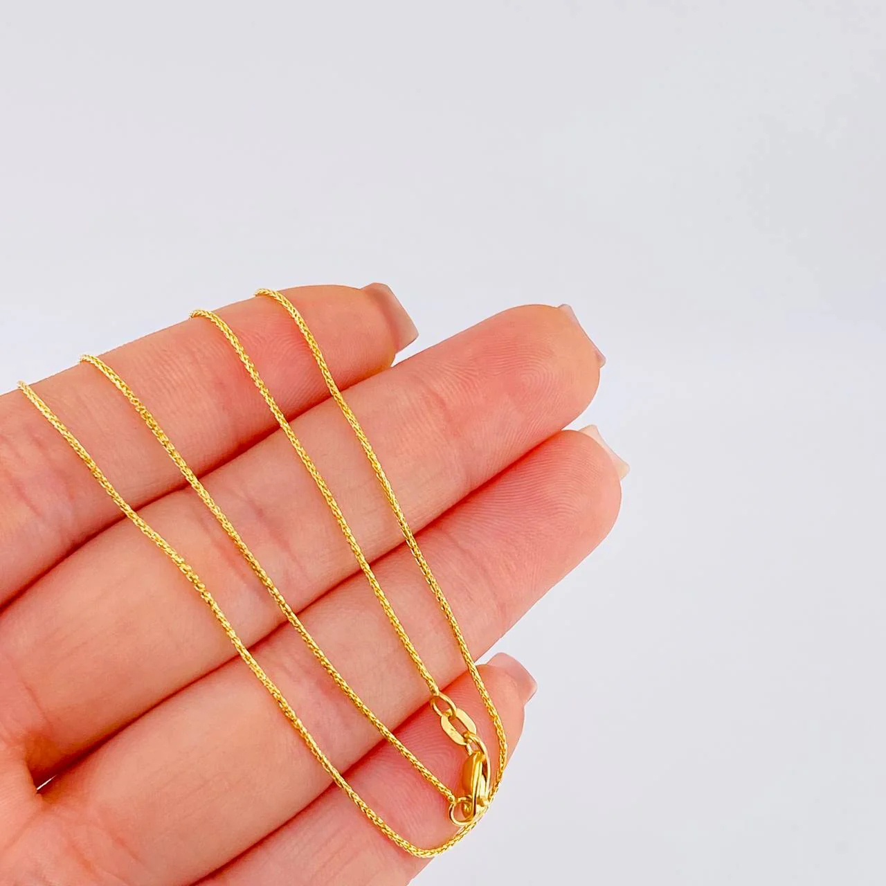 Cadena Franco 1.95 g / 45.5 cm / 0.85 mm Oro Amarillo 18K - Image 6