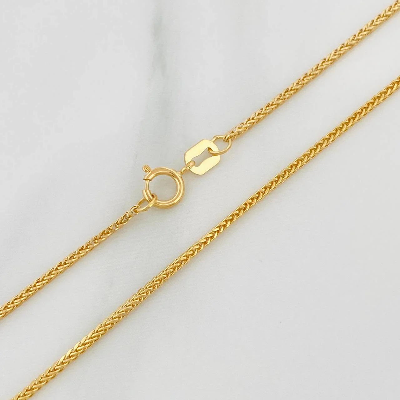 Cadena Franco 1.95gr / 60cm / 0.92mm Oro Amarillo +3 18K $ - Image 4