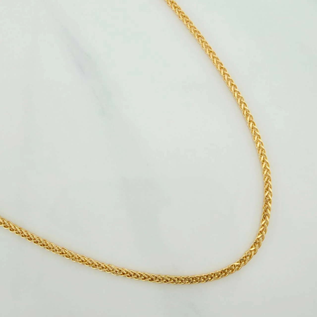 Cadena Franco 1.9gr / 50cm / 1.4mm Oro Amarillo +3 18K % - Image 2