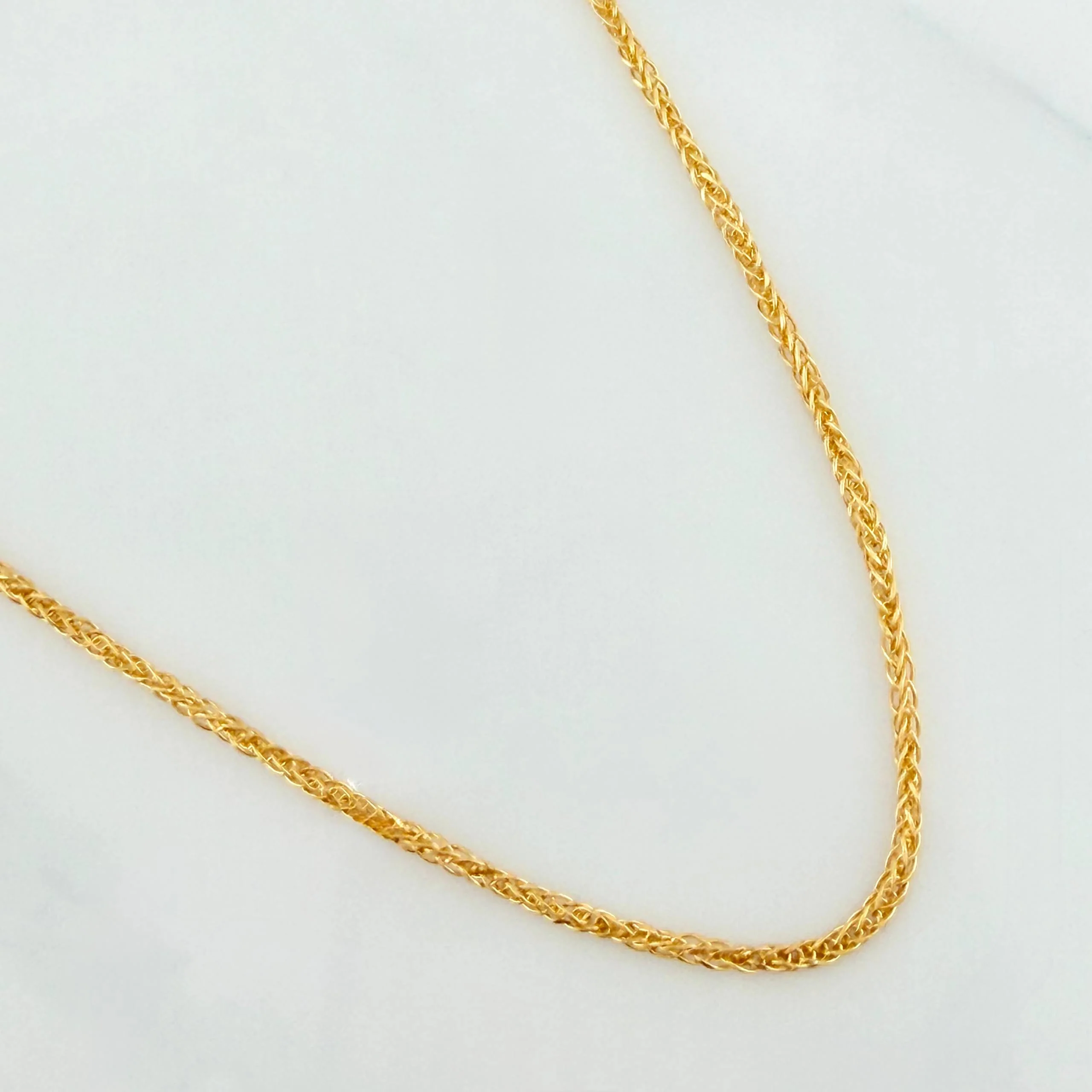 Cadena Franco 2.2 g / 60.4 cm / 1.5 mm Oro Amarillo 18K - Image 2