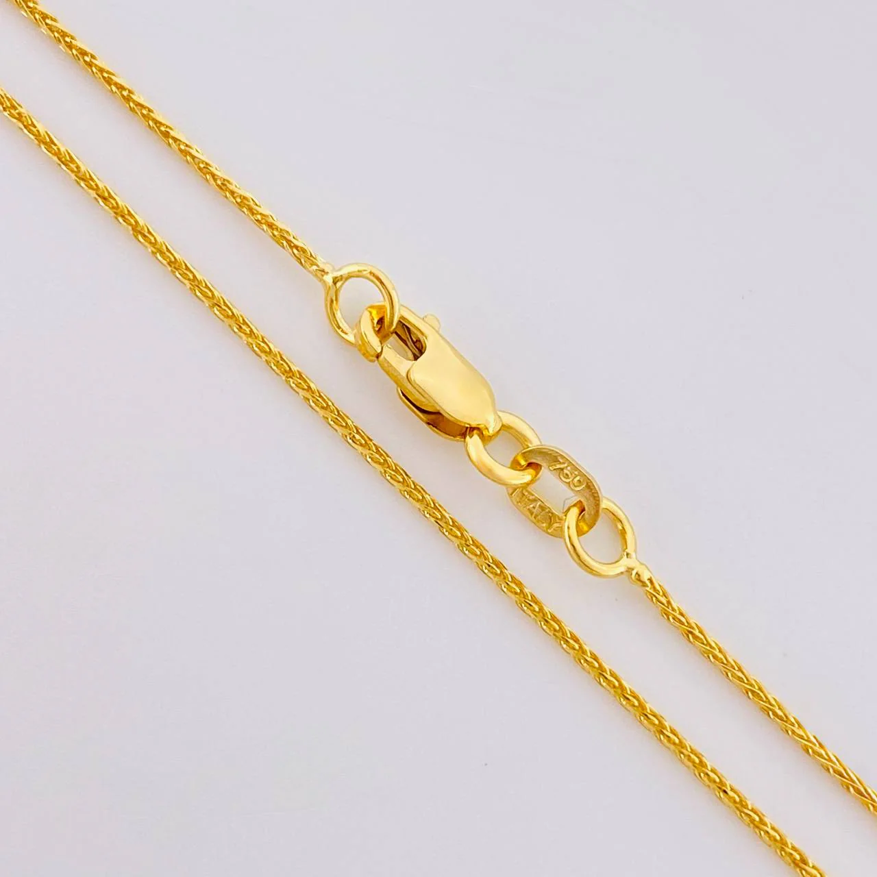 Cadena Franco 2 g / 45.5 cm / 0.85 mm Oro Amarillo 18K - Image 3