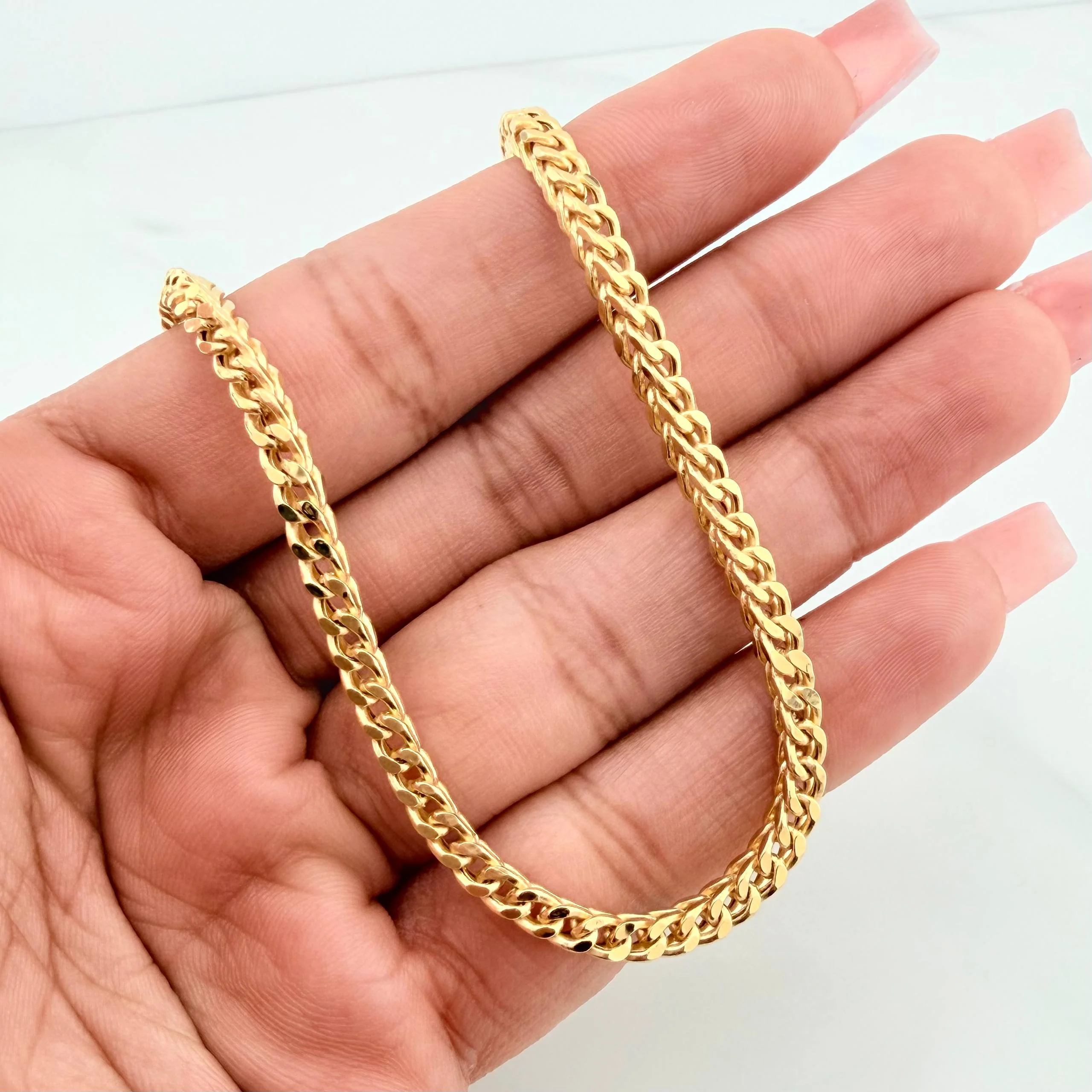 Cadena Franco 24.25 g / 60.05 cm / 3.37 mm Oro Amarillo 18K - Image 4