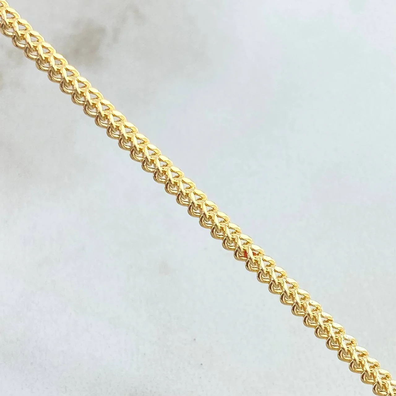 Cadena Franco 5.9gr / 50cm / 2.2mm Oro Amarillo +3 18K © - Image 2