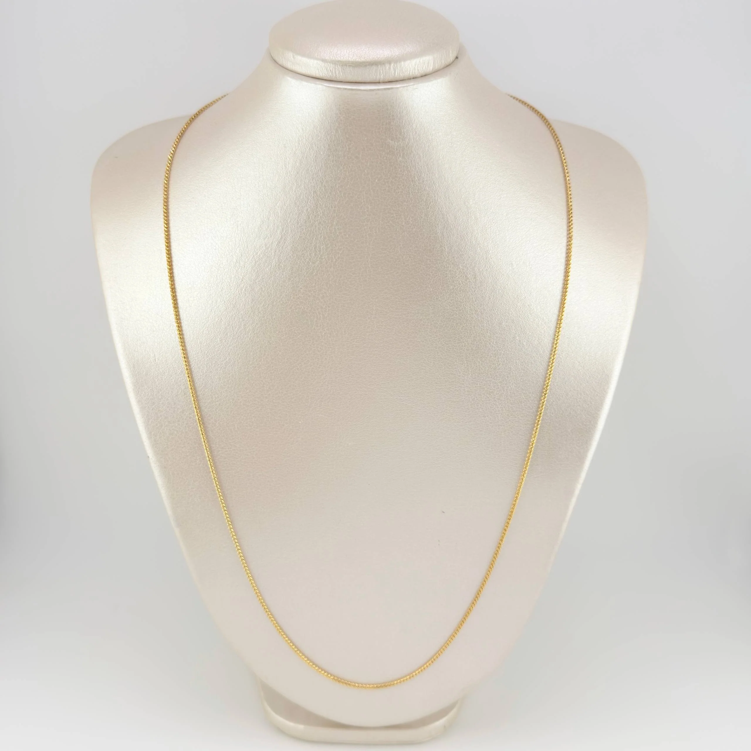 Cadena Franco 6.2 g / 60.7 cm / 1.3 mm Oro Amarillo 18K - Image 6