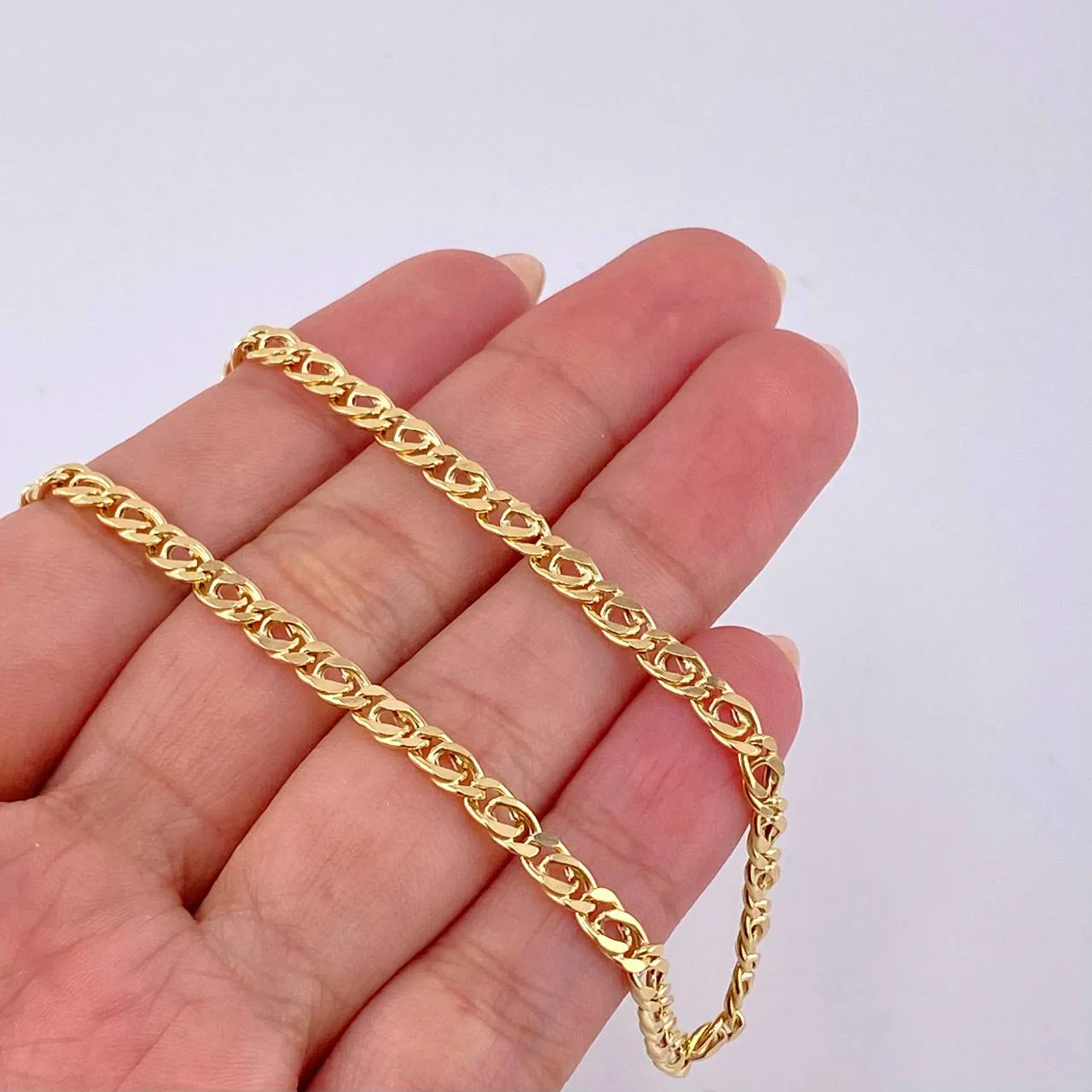 Cadena Garibaldi 8.25 g / 60.5 cm / 3.7 mm Oro Amarillo 18K - Image 5