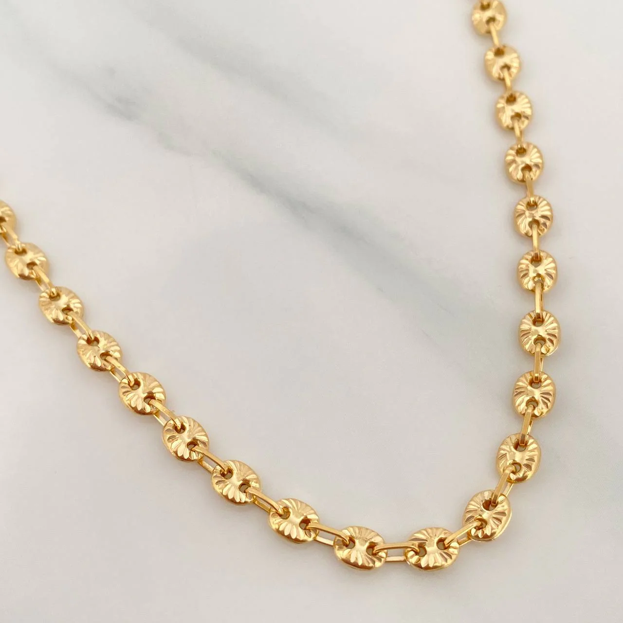 Cadena Gc 10.2 g / 60.4 cm / 4 mm Oro Amarillo 18K - Image 3