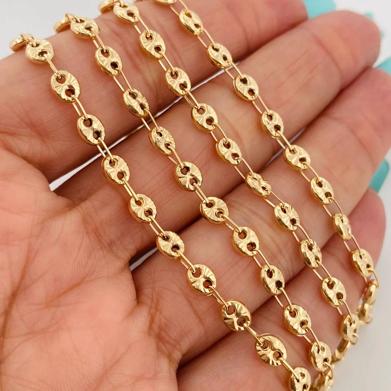 Cadena Gc 10.4gr / 61cm / 4.35mm Oro Amarillo 18K & - Image 4
