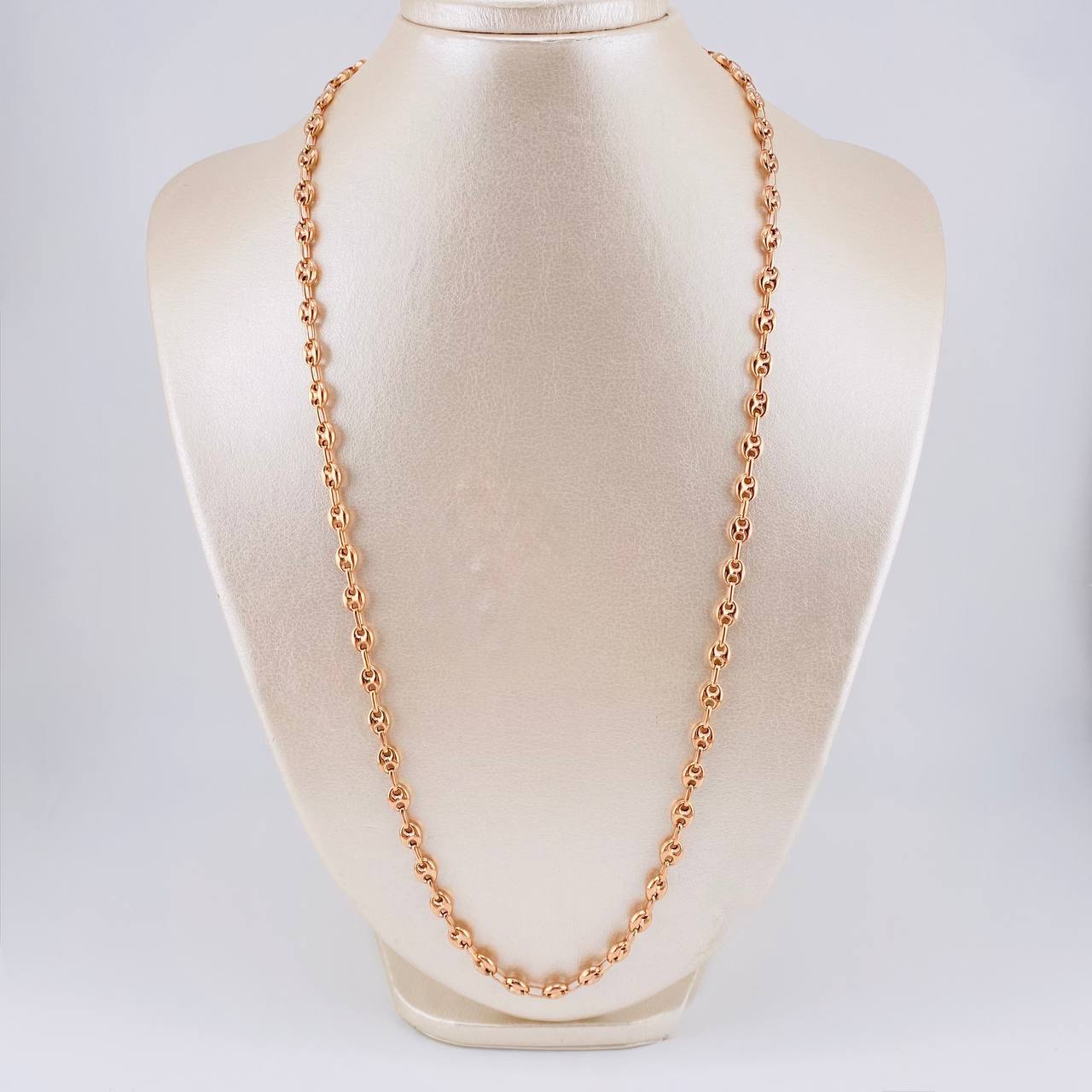 Cadena Gc 10g / 60.6cm / 5.1mm Oro Rosa 18K - Image 6