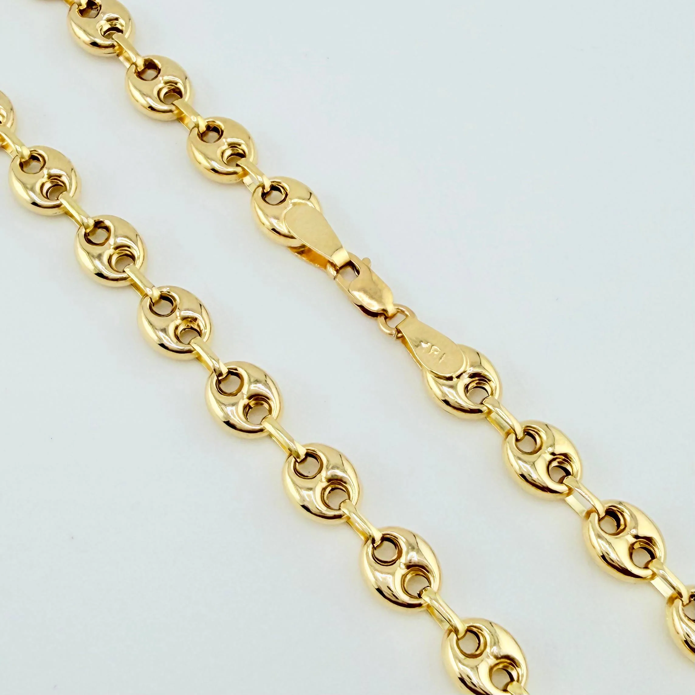 Cadena GC 12.7gr / 51.5cm / 6mm Oro Amarillo 18K - Image 3