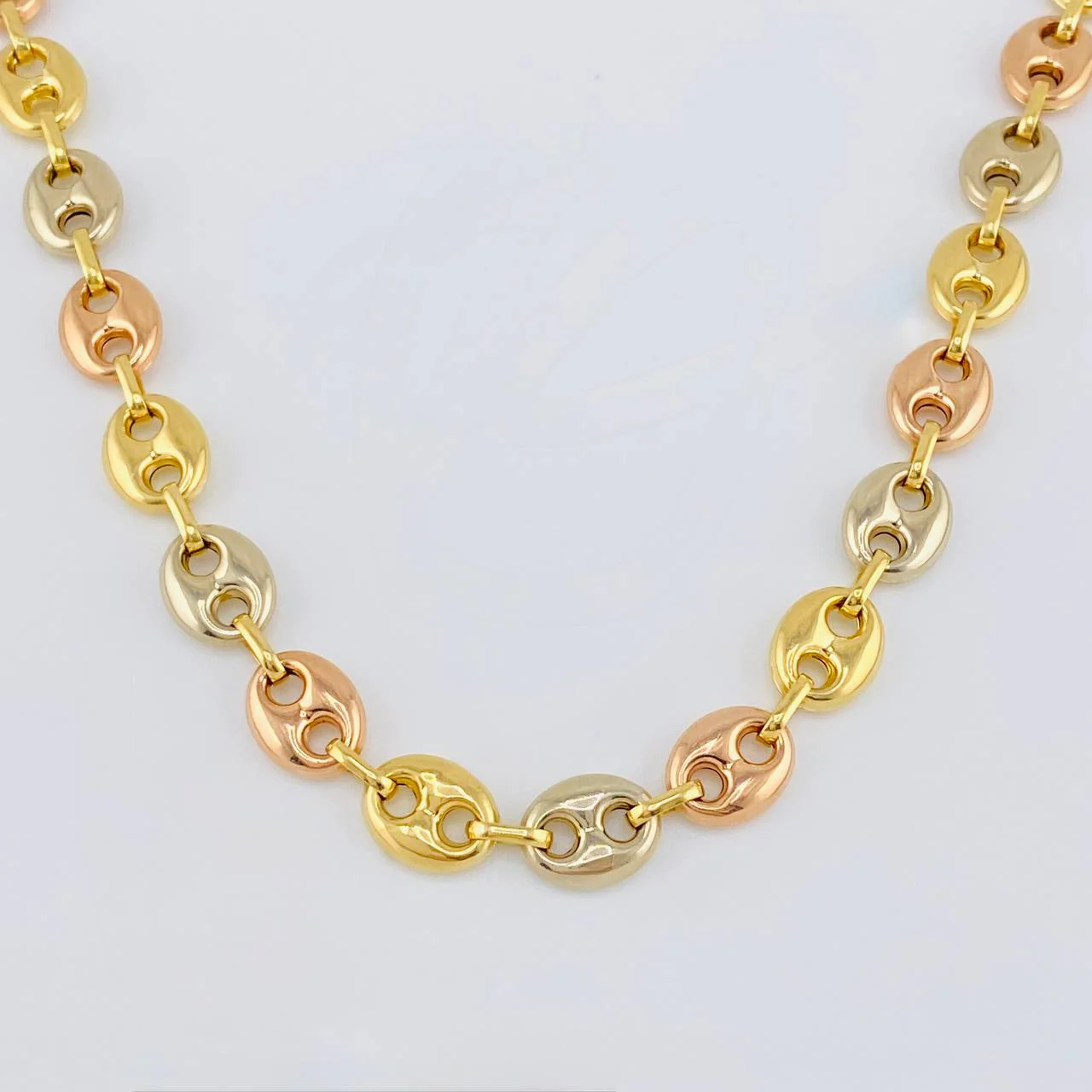 Cadena Gc 17.45 g / 51 cm / 8.1 mm Tres Oros 18K