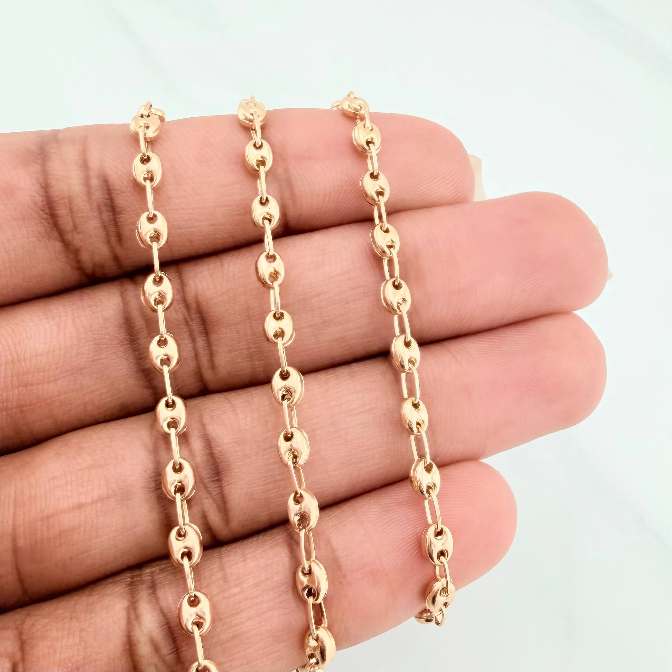 Cadena Gc 4.5 g / 45.6 cm / 3.36 mm Oro Amarillo 18K - Image 4