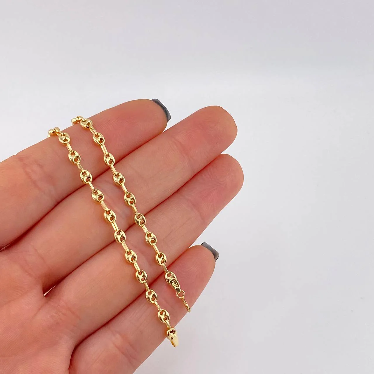Cadena Gc 4.65 g / 46.8 cm / 3.3 mm Oro Amarillo 18K - Image 6