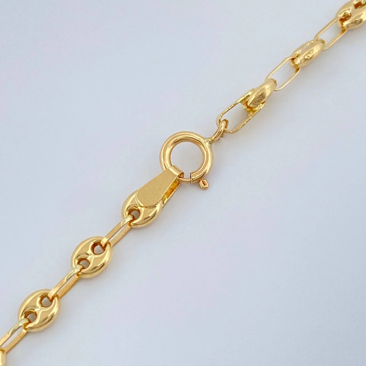 Cadena GC 4.7gr / 45.8cm / 3mm Oro Amarillo 18K % - Image 2