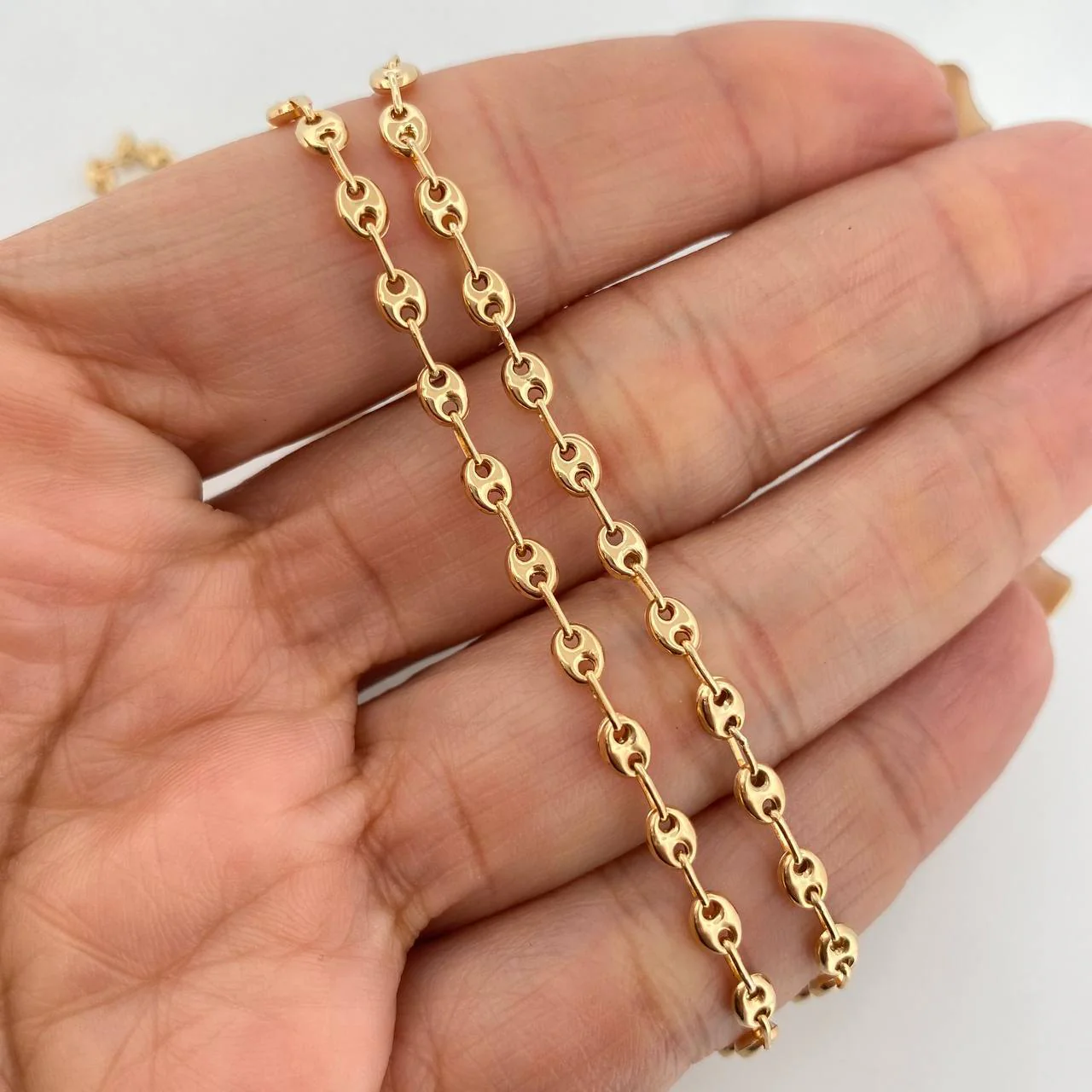 Cadena GC 4.9g / 50cm / 3.27mm Oro Amarillo 18K - Image 4