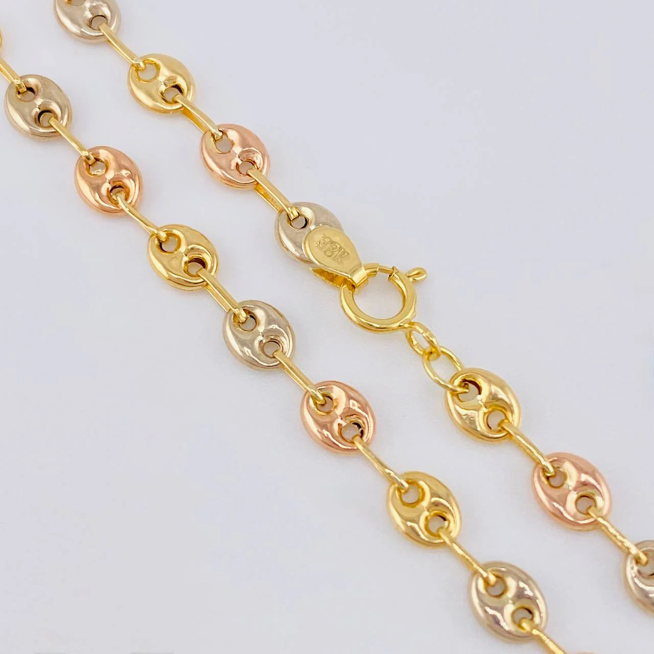 Cadena Gc 5.2 g / 45,5 cm / 4 mm Tres Oros 18K - Image 3
